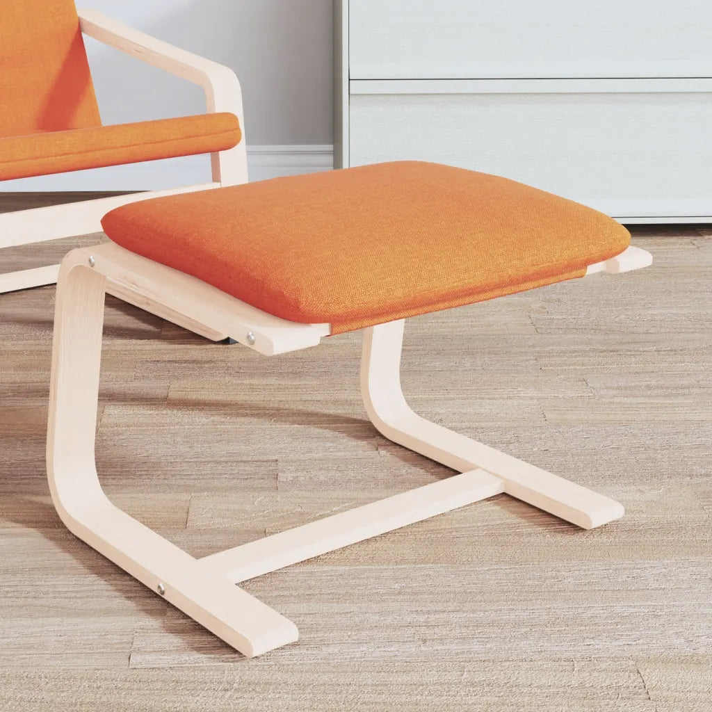 Fodskammel 51x41x40 cm stof