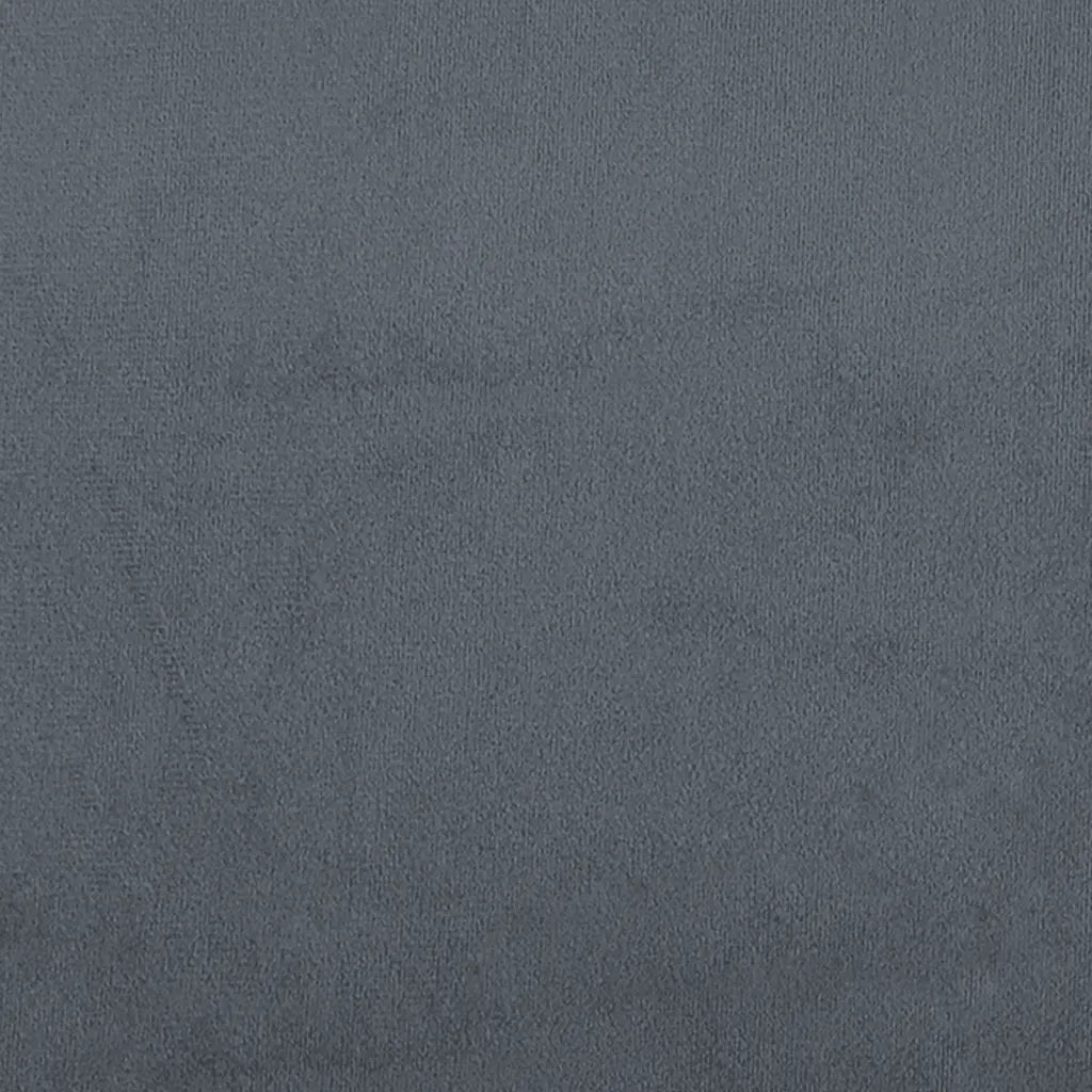 Stol med høj ryg knapdesign velour