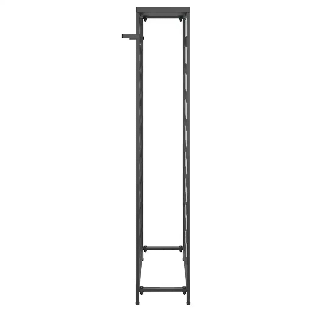 Vinreol til 45 flasker 54x18x100 cm smedejern