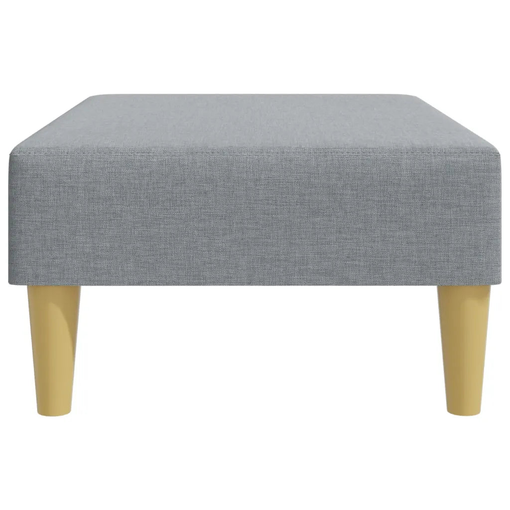 Fodskammel 77x55x31 cm stof