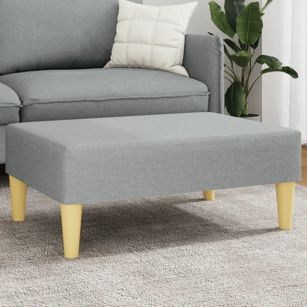Fodskammel 77x55x31 cm stof 