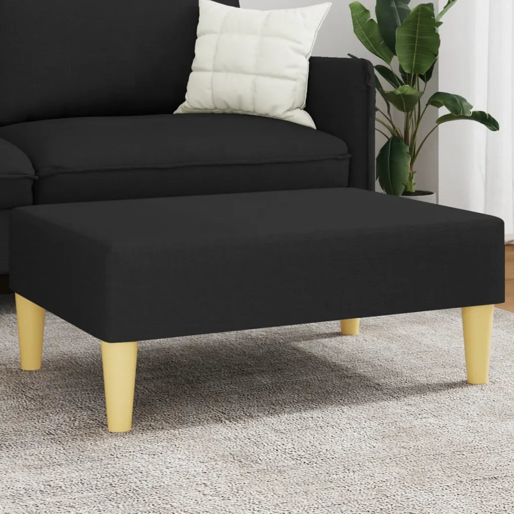 Fodskammel 77x55x31 cm stof