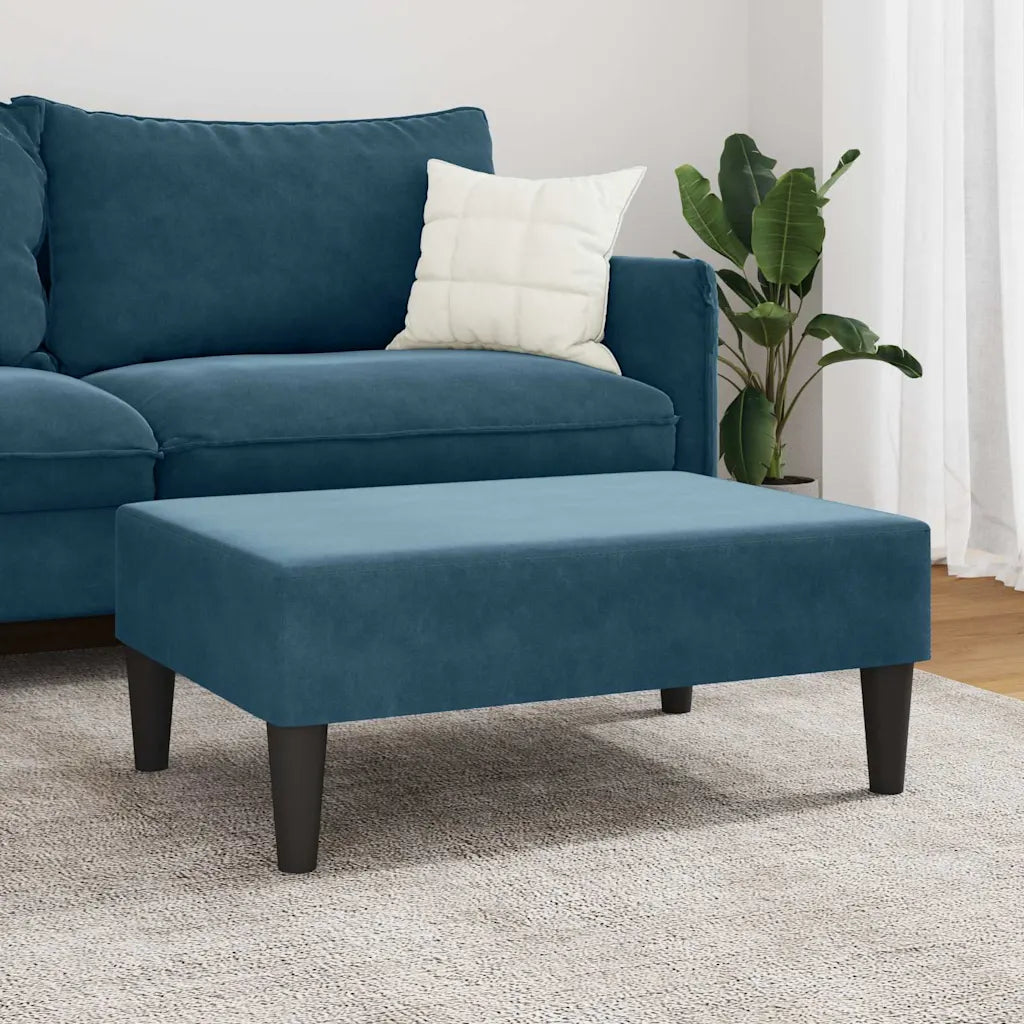 Fodskammel 77x55x31 cm velour