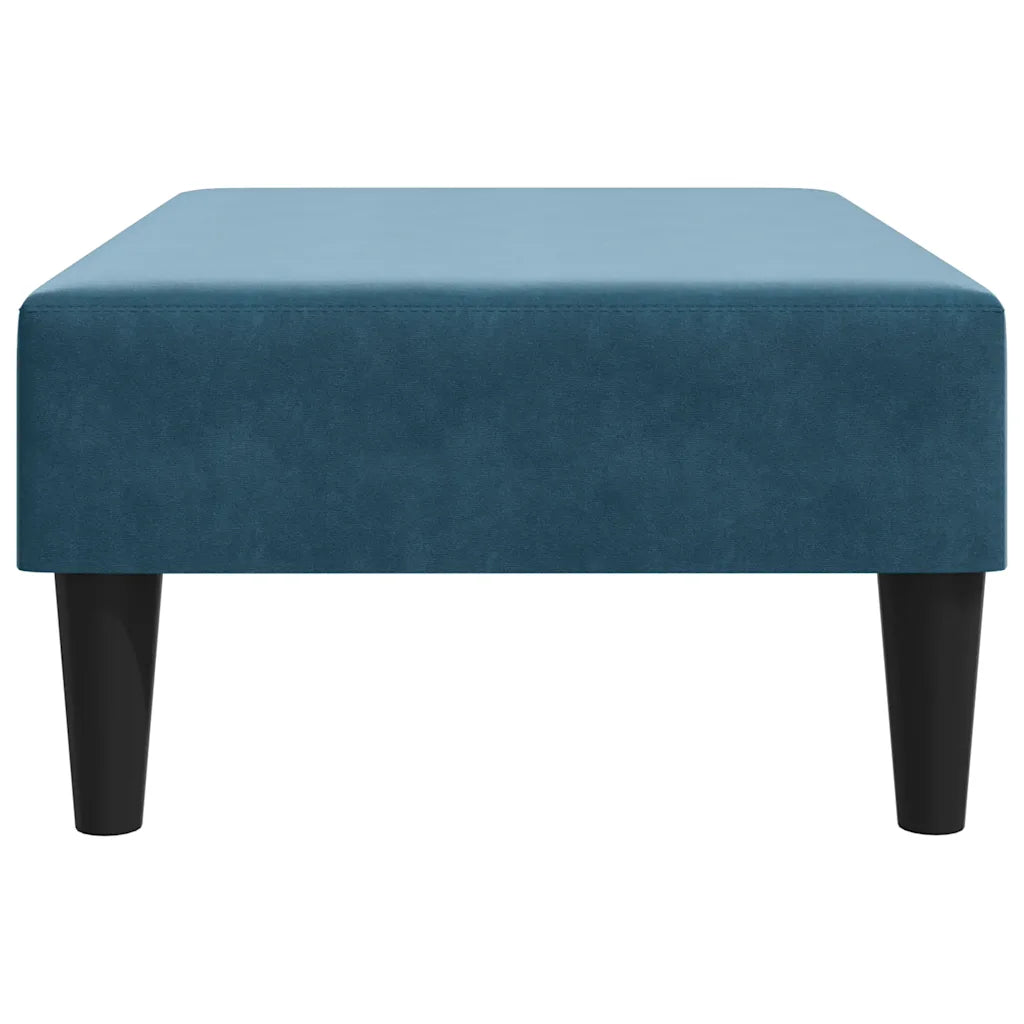 Fodskammel 77x55x31 cm velour