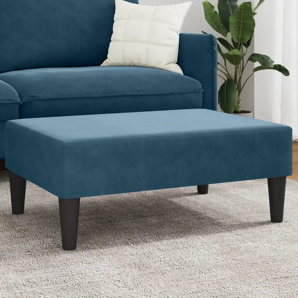 Fodskammel 77x55x31 cm velour