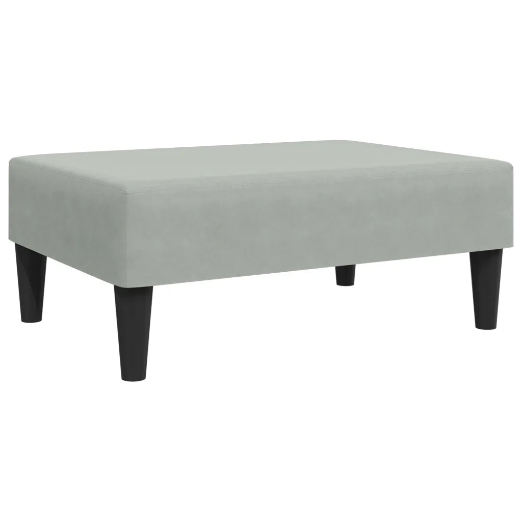 Fodskammel 77x55x31 cm velour
