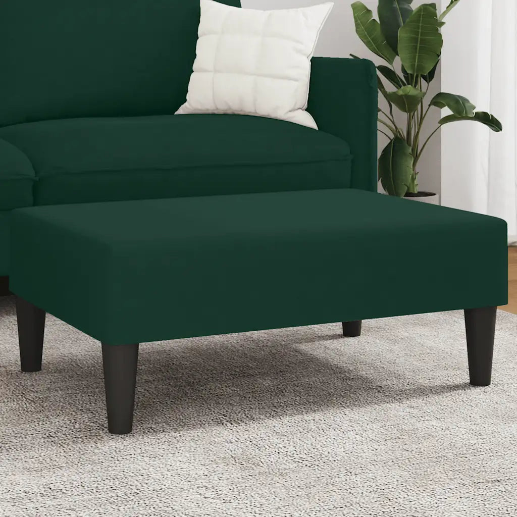 Fodskammel 77x55x31 cm velour