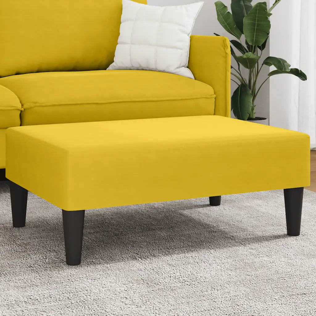 Fodskammel 77x55x31 cm velour
