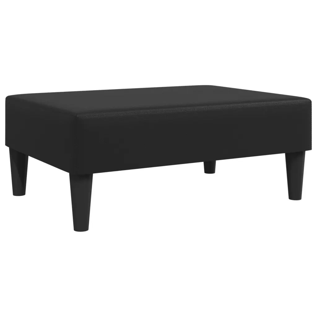 Fodskammel 77x55x31 cm kunstlæder