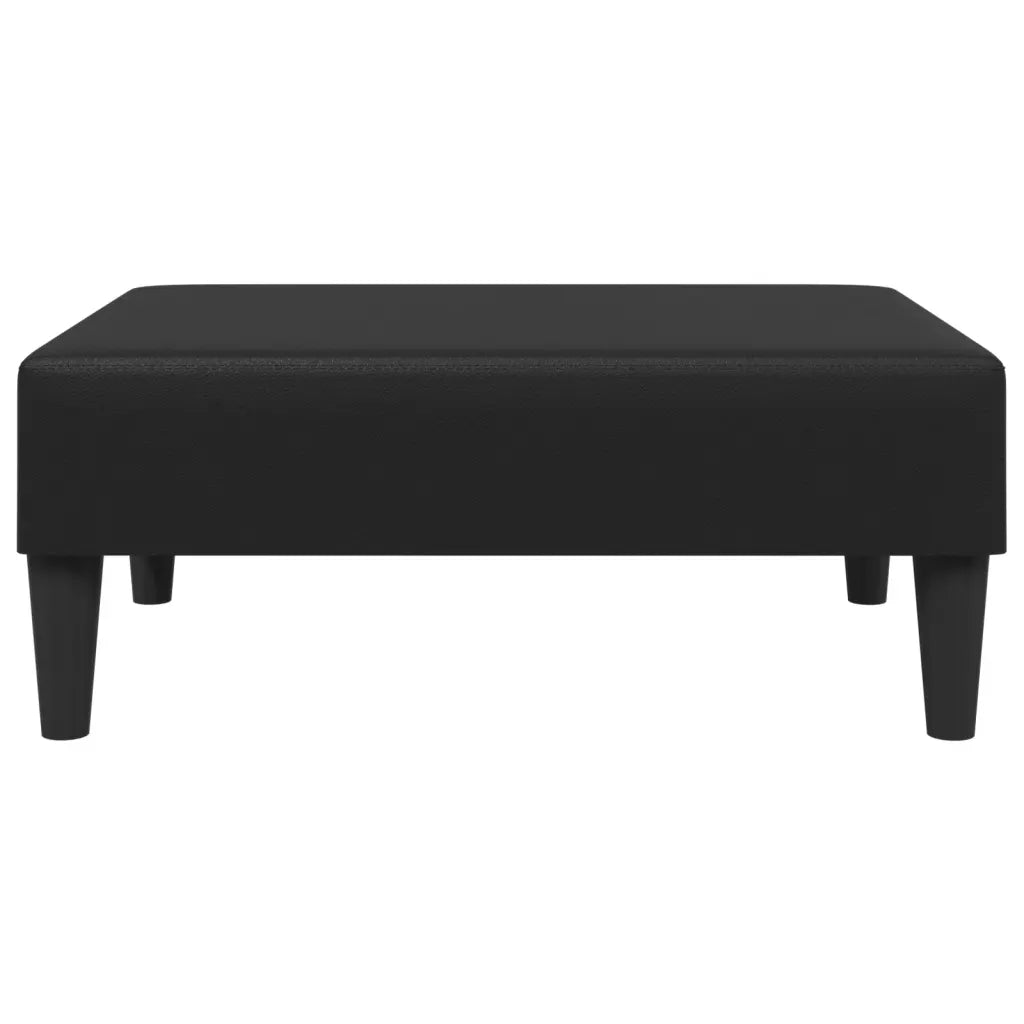 Fodskammel 77x55x31 cm kunstlæder