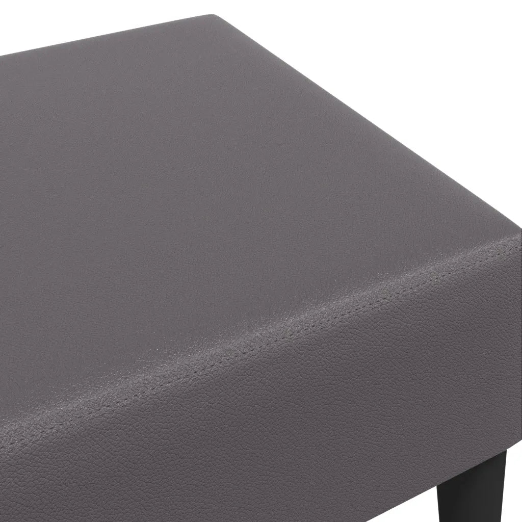 Fodskammel 77x55x31 cm kunstlæder
