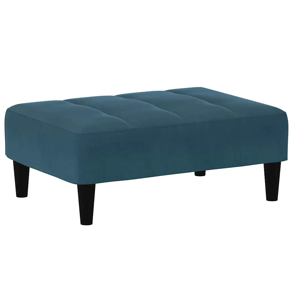 Fodskammel 77x55x31 cm velour