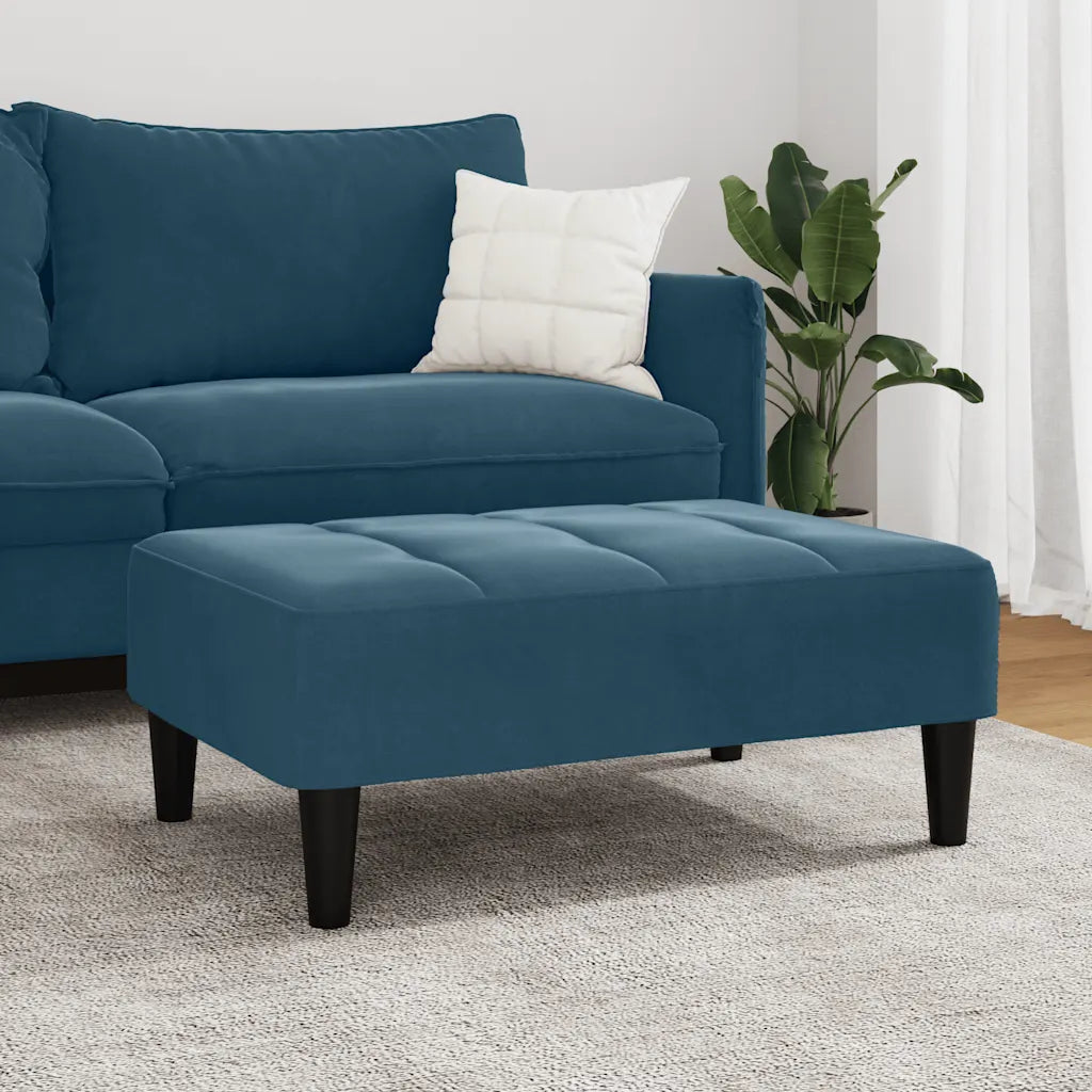 Fodskammel 77x55x31 cm velour