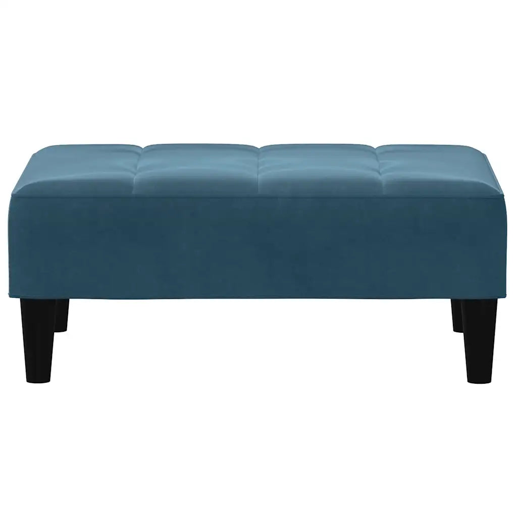 Fodskammel 77x55x31 cm velour