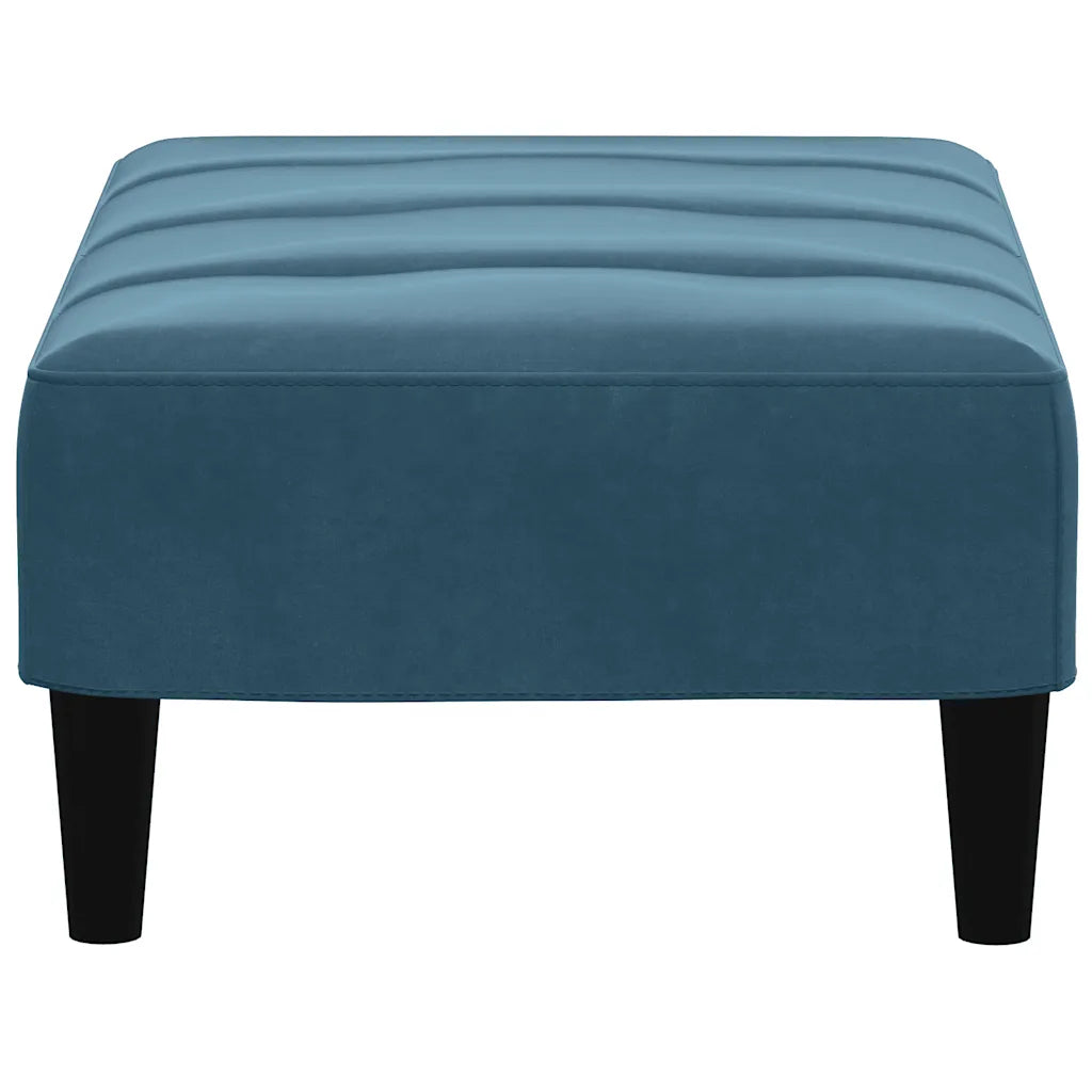 Fodskammel 77x55x31 cm velour