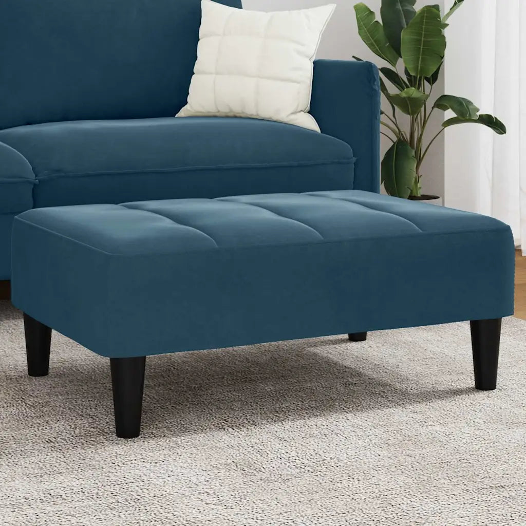 Fodskammel 77x55x31 cm velour