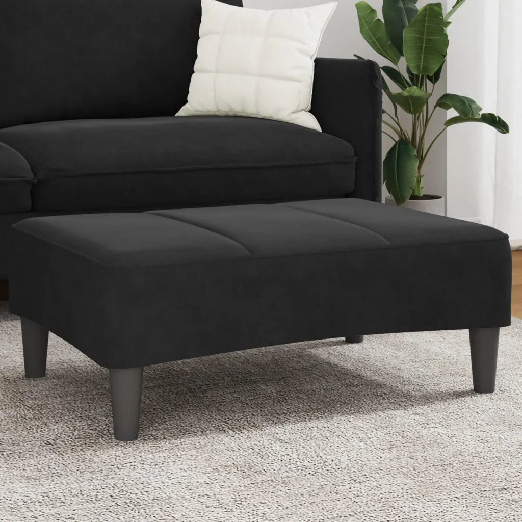 Fodskammel 77x55x31 cm velour