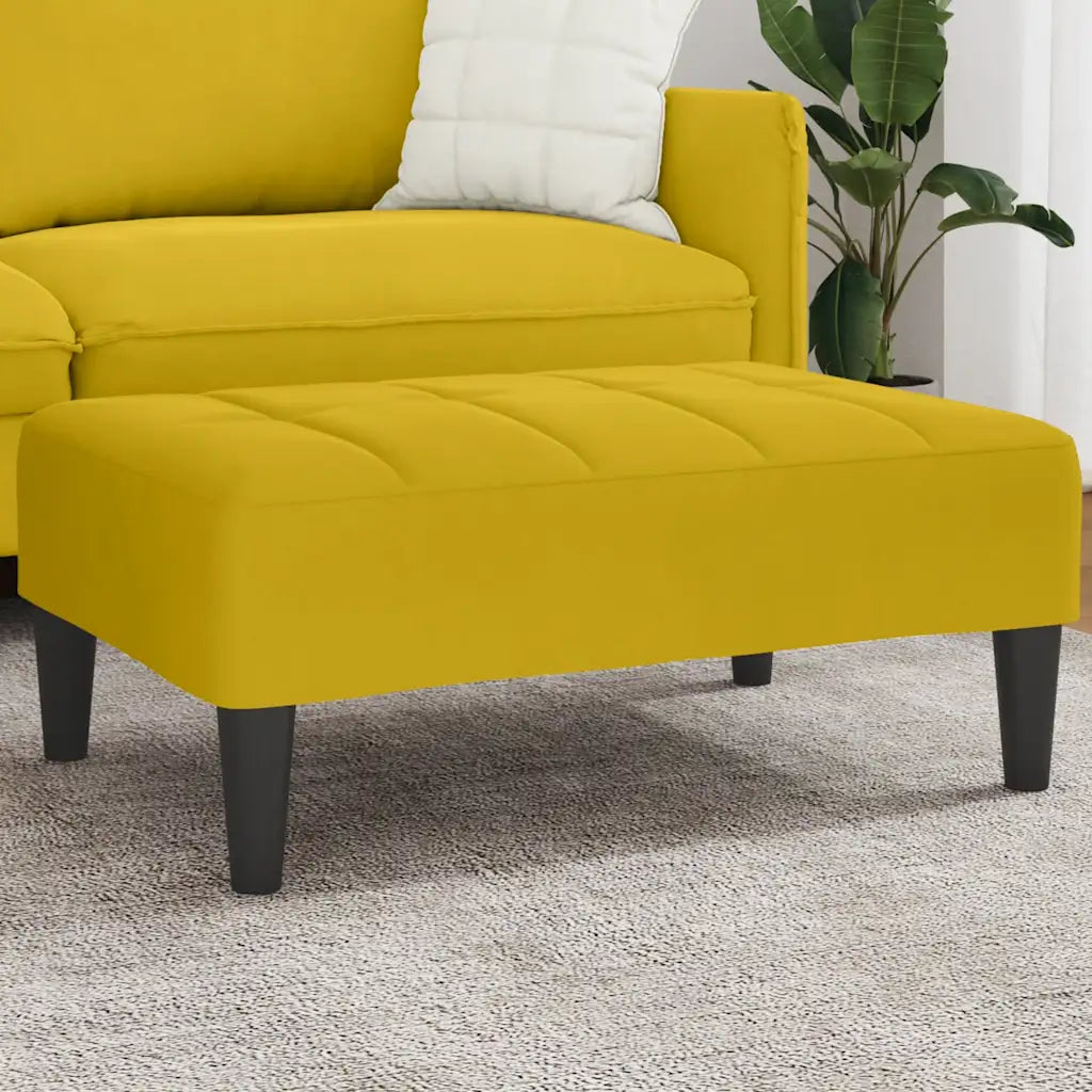 Fodskammel 77x55x31 cm velour