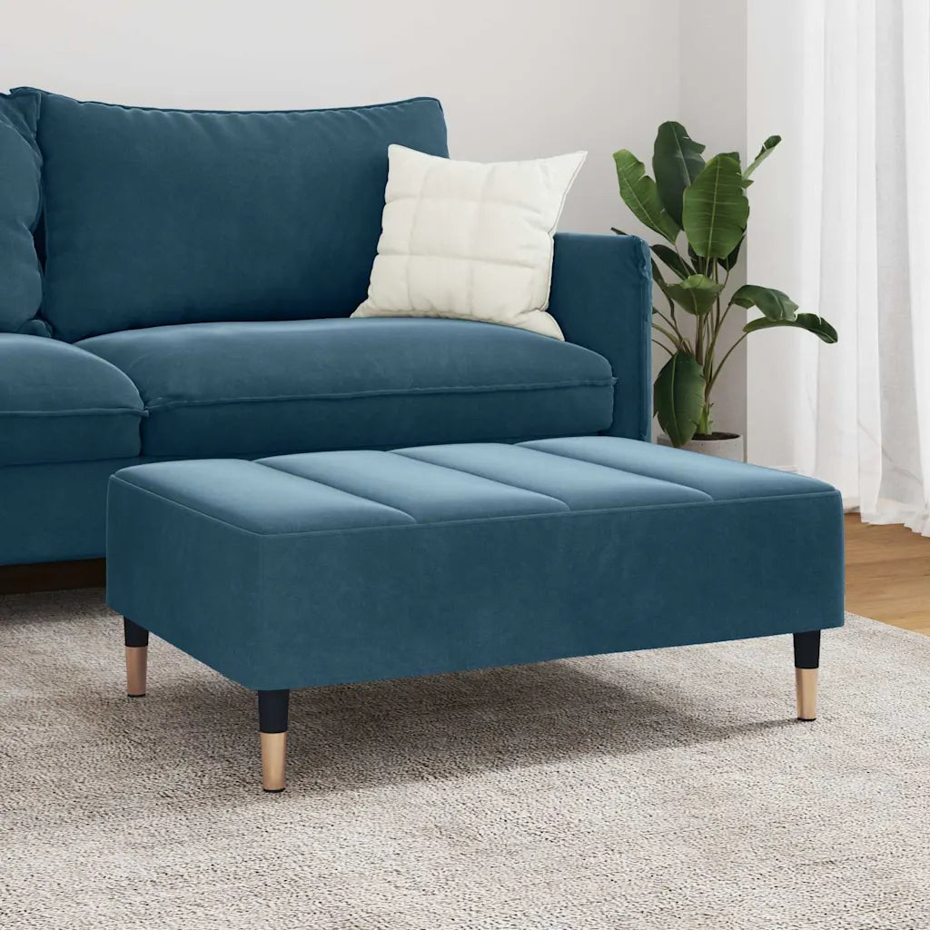 Fodskammel 77x55x31 cm velour