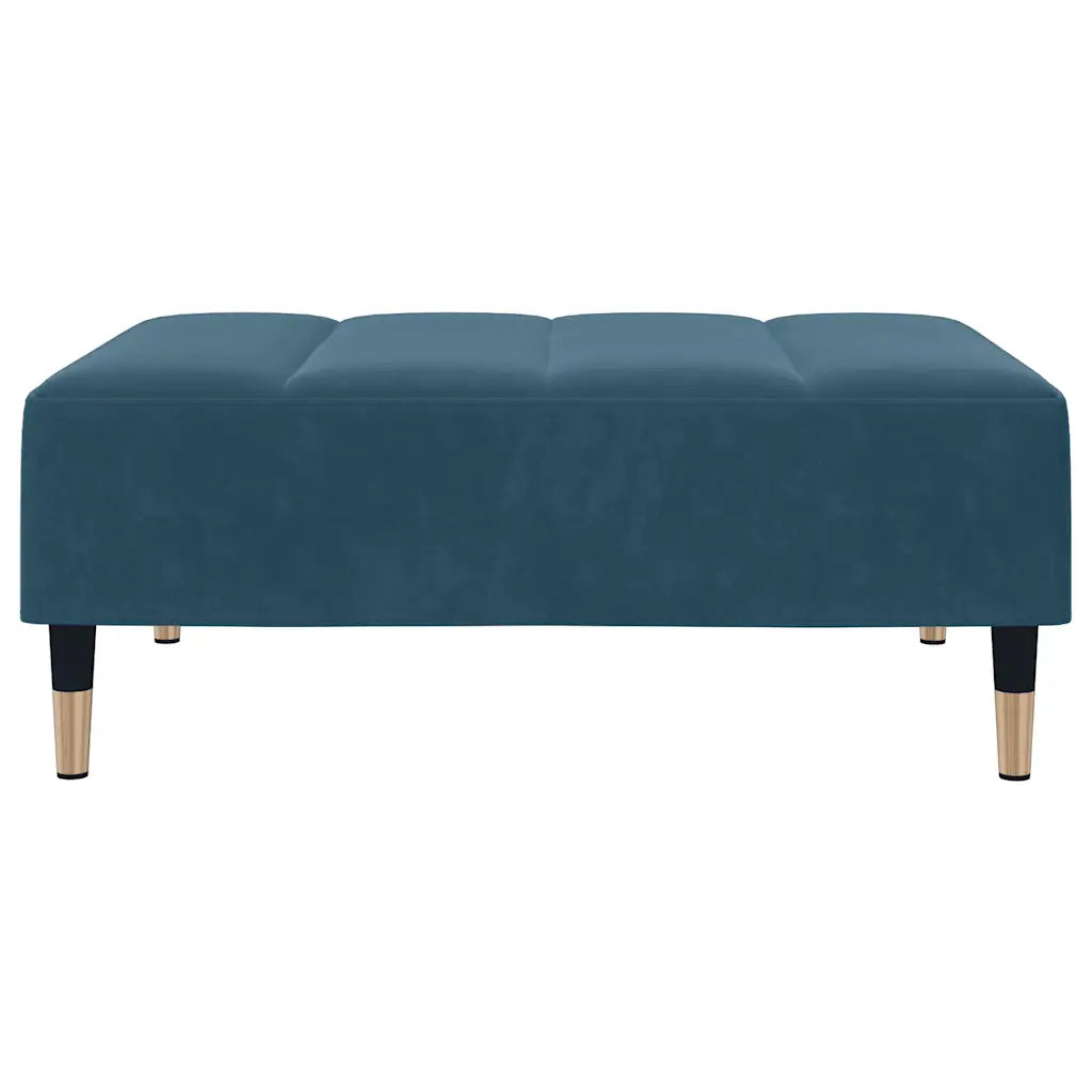 Fodskammel 77x55x31 cm velour