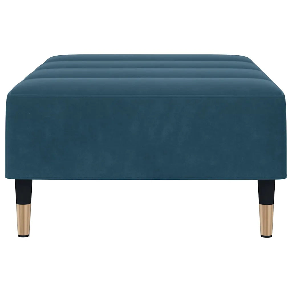 Fodskammel 77x55x31 cm velour