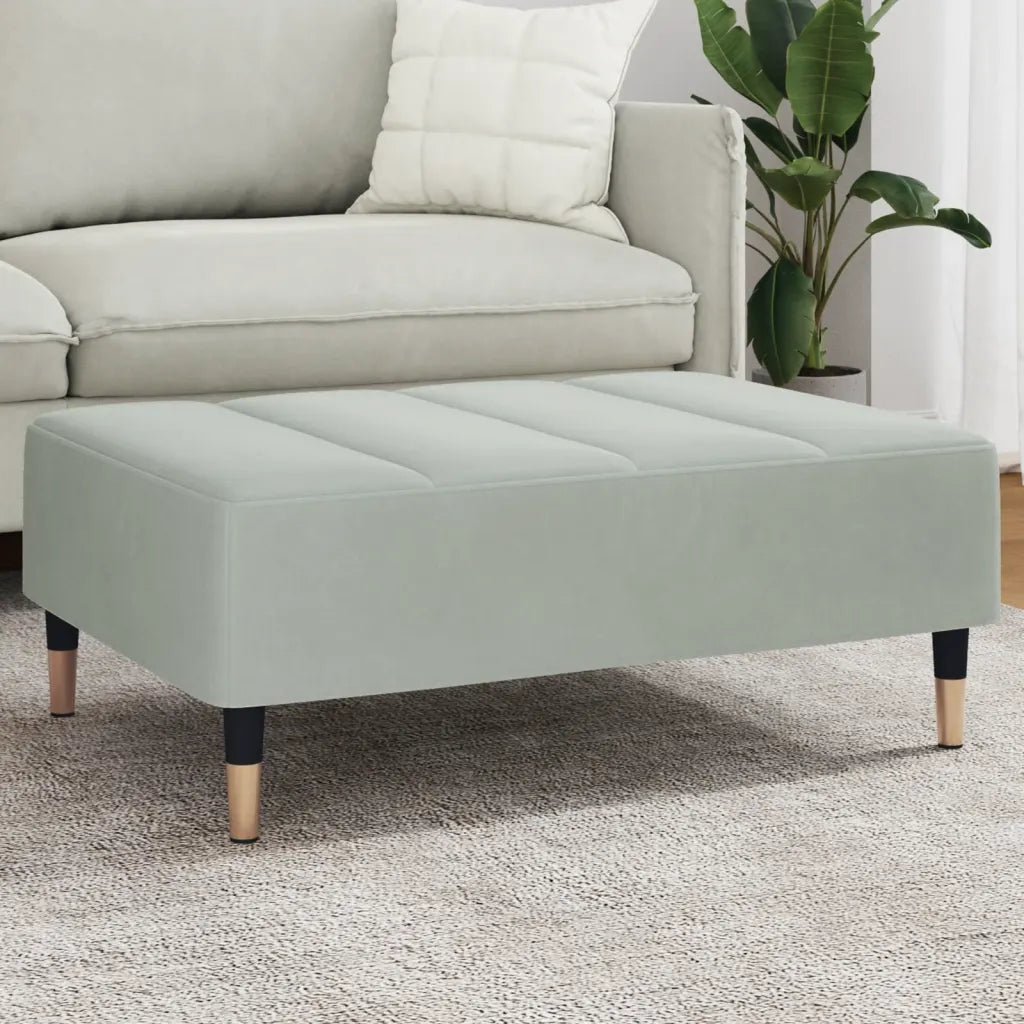 Fodskammel 77x55x31 cm velour