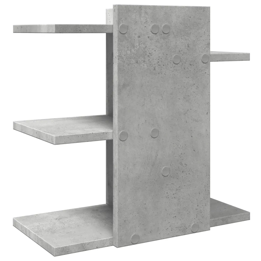 Hylde til skrivebord 42x21,5x42 cm konstrueret træ