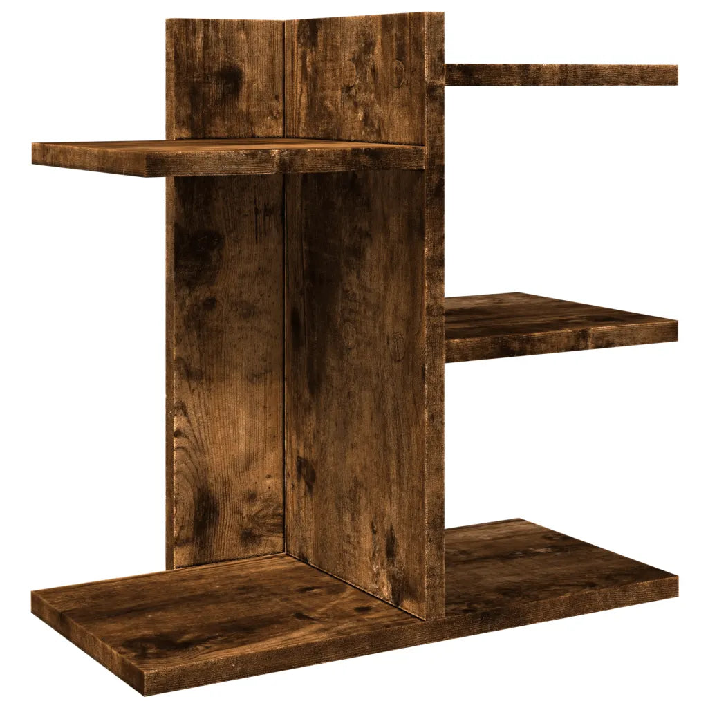 Hylde til skrivebord 42x21,5x42 cm konstrueret træ
