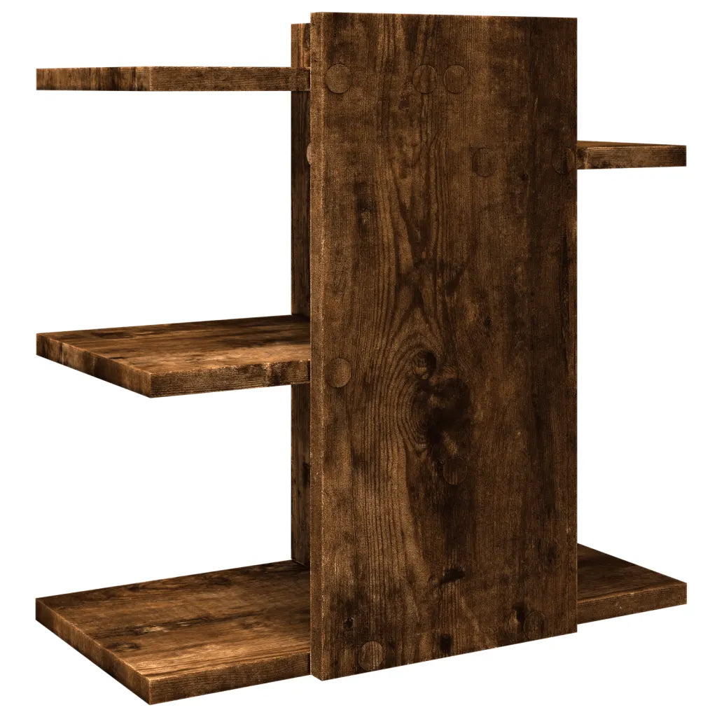 Hylde til skrivebord 42x21,5x42 cm konstrueret træ