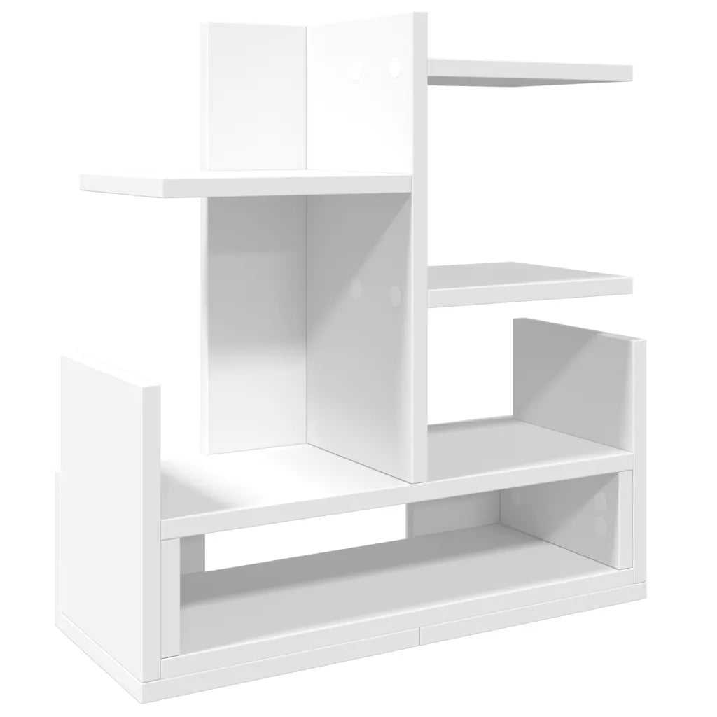 Hylde til skrivebord 42x21,5x42 cm konstrueret træ