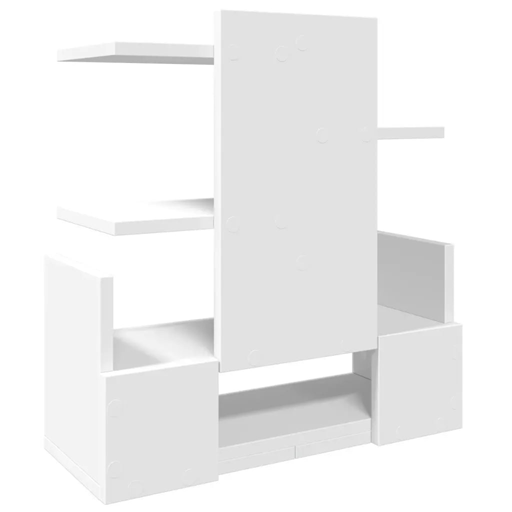 Hylde til skrivebord 42x21,5x42 cm konstrueret træ