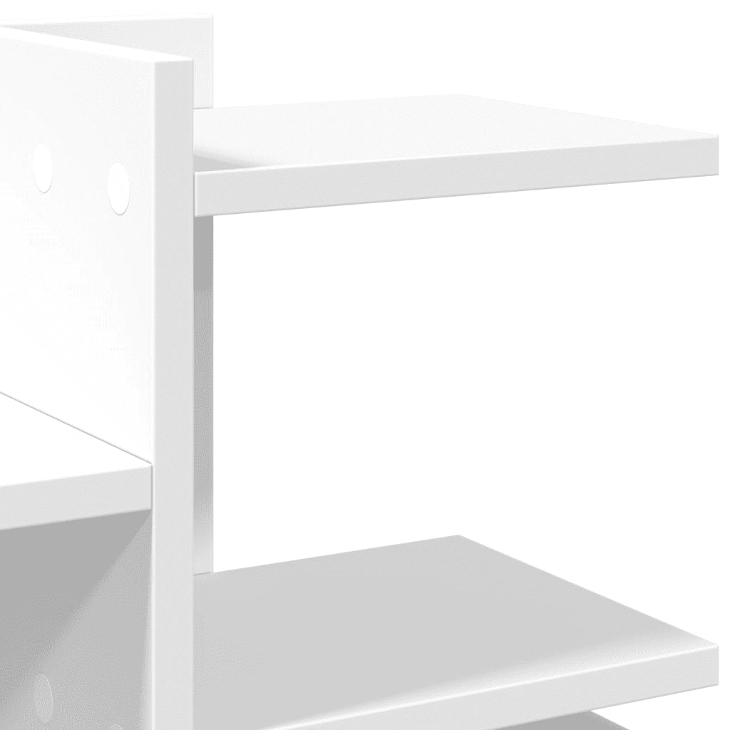 Hylde til skrivebord 42x21,5x42 cm konstrueret træ