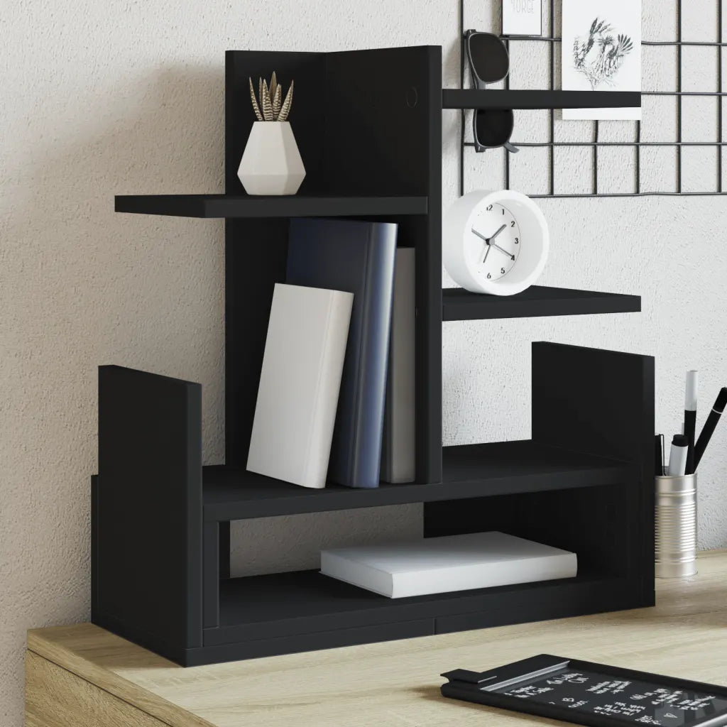 Hylde til skrivebord 42x21,5x42 cm konstrueret træ