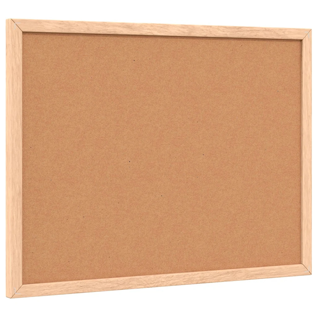 Kridttavle med ramme af massivt fyrretræ 40x30 cm