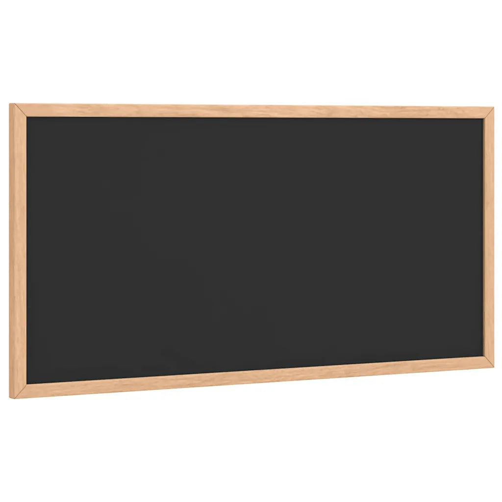 Tavle med ramme af massivt fyrretræ  60x30 cm