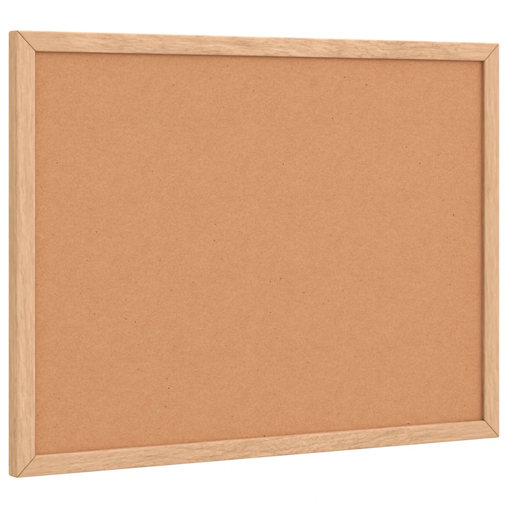 Korktavle med ramme af massivt fyrretræ 40x30 cm