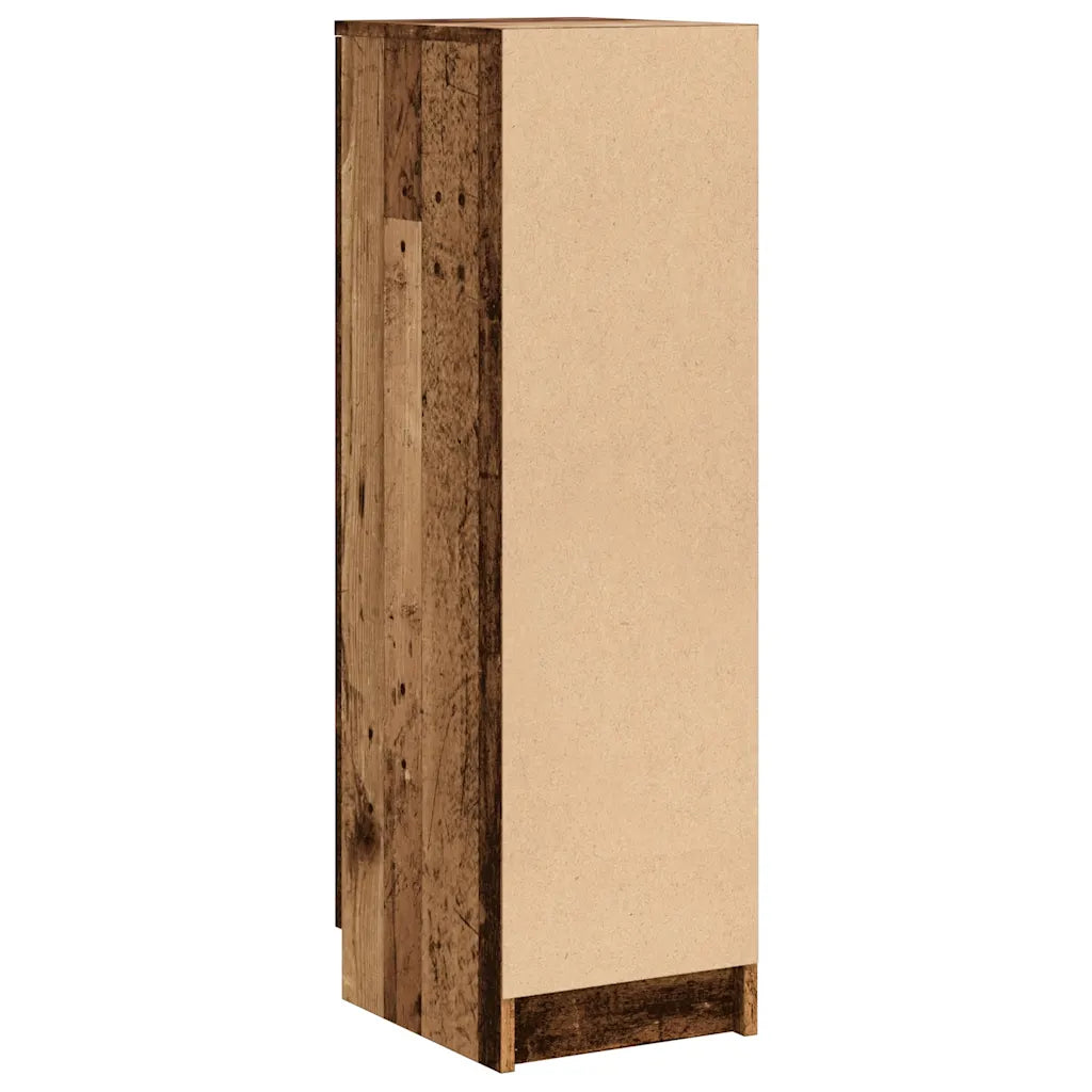 Skoreol 29,5x35x100,5 cm konstrueret træ gammelt træ-look