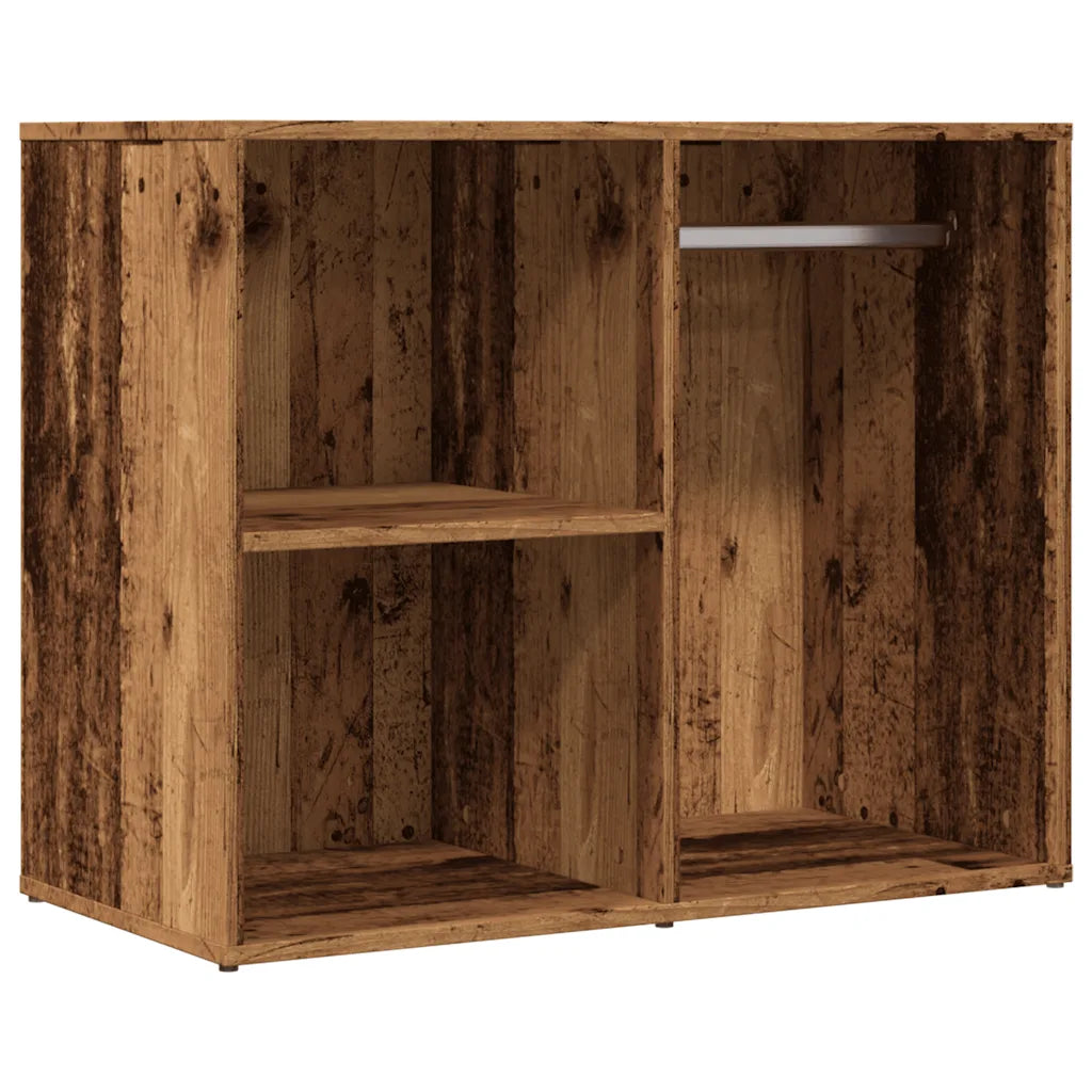 Skab 80x40x65 cm konstrueret træ gammelt træ-look