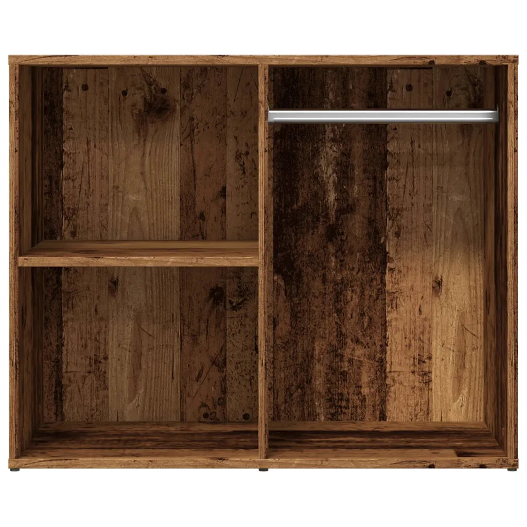 Skab 80x40x65 cm konstrueret træ gammelt træ-look