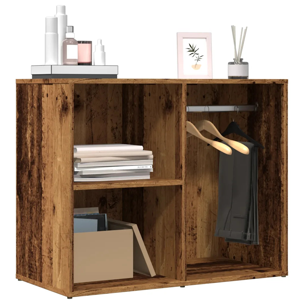 Skab 80x40x65 cm konstrueret træ gammelt træ-look