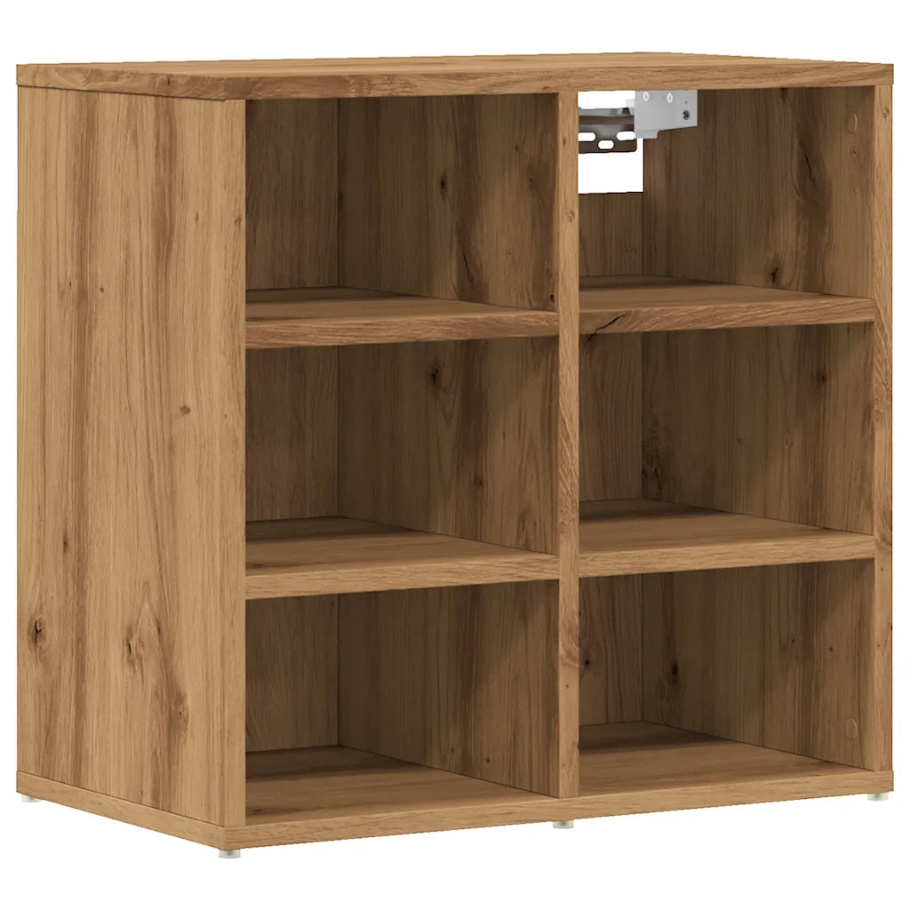 Skoskabe 2 stk. 52x30x50 cm antikt træ