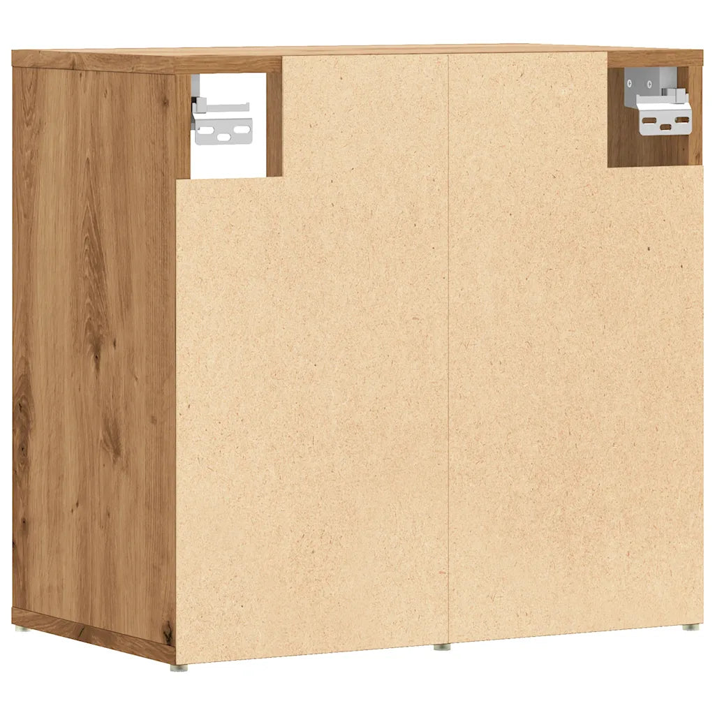 Skoskabe 2 stk. 52x30x50 cm antikt træ