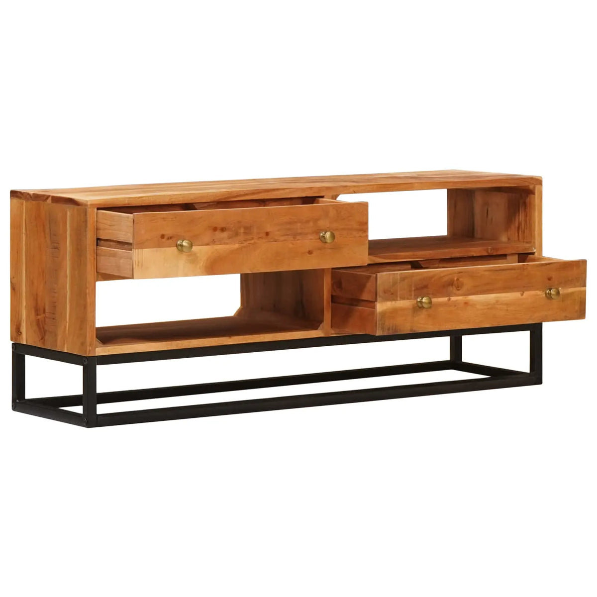 TV-skab Naturfarvet  Massivt Akacietræ