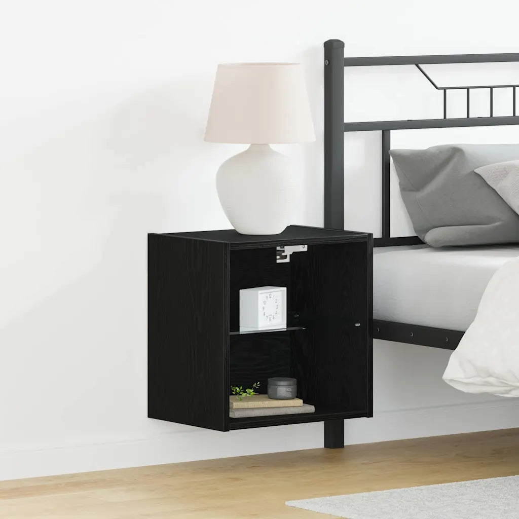 Flydende hylde med LED lys 2 stk.