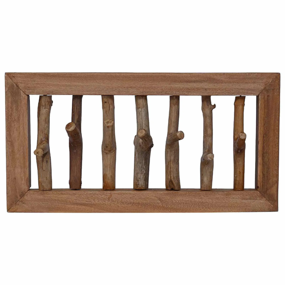 Frakkekrog Naturfarvet  Massiv Mahogni