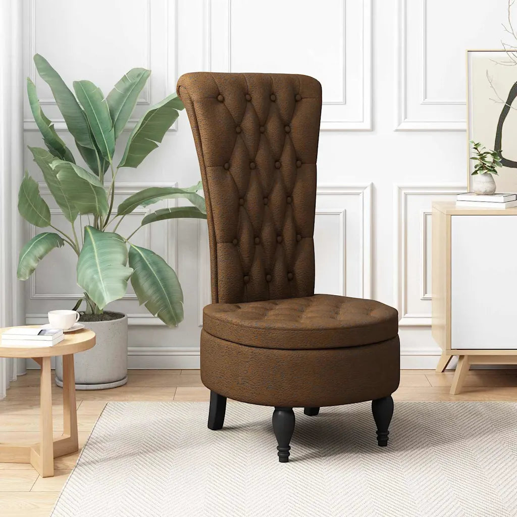 Sækkestol Faux Suede Læder