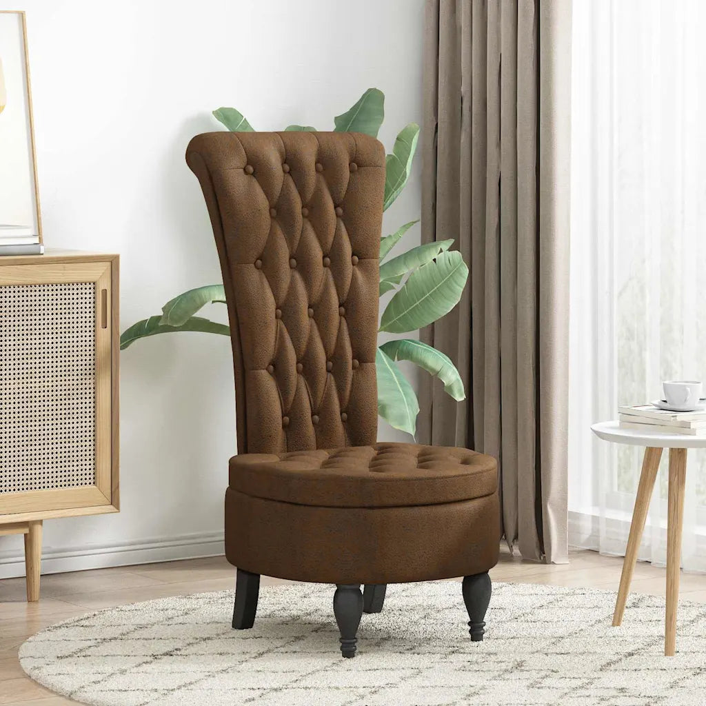 Sækkestol Faux Suede Læder