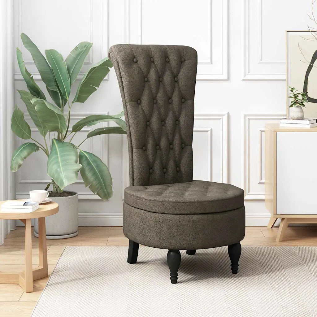 Sækkestol Faux Suede Læder