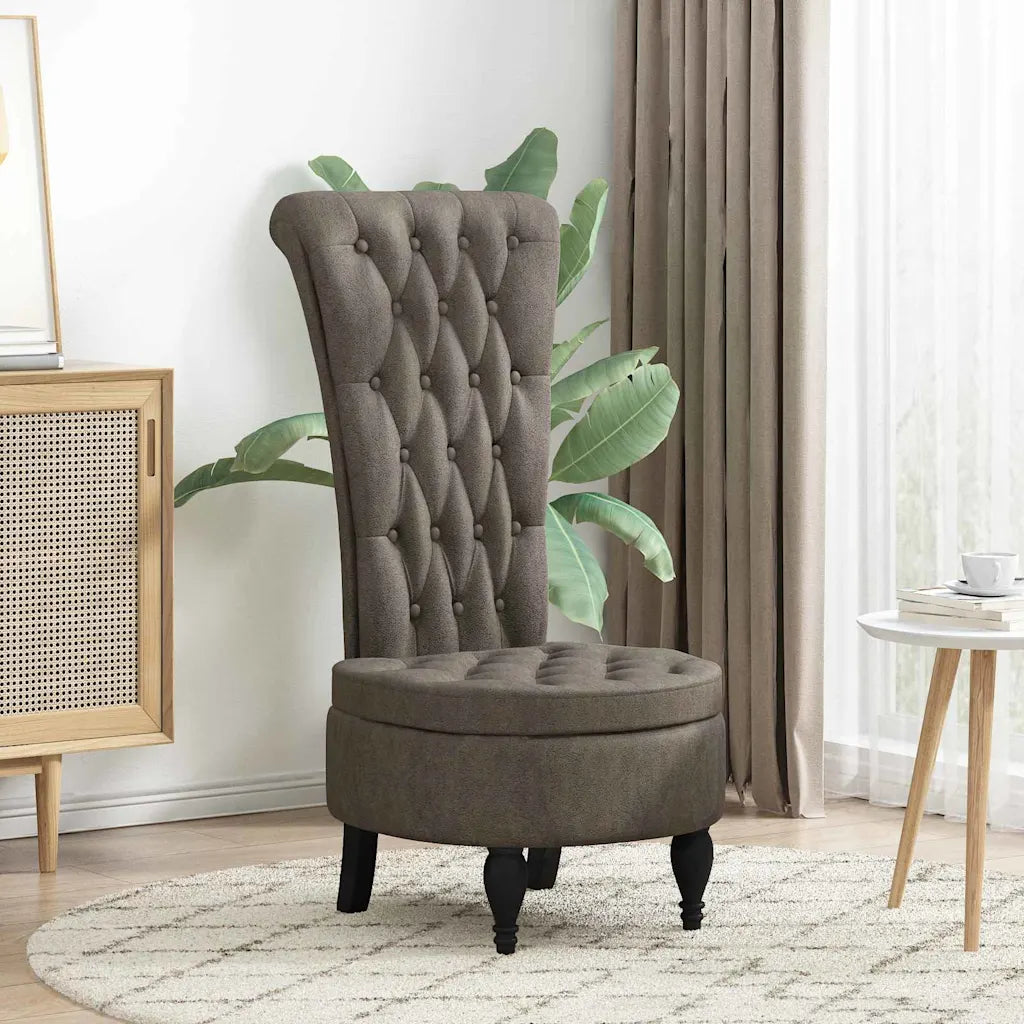 Sækkestol Faux Suede Læder