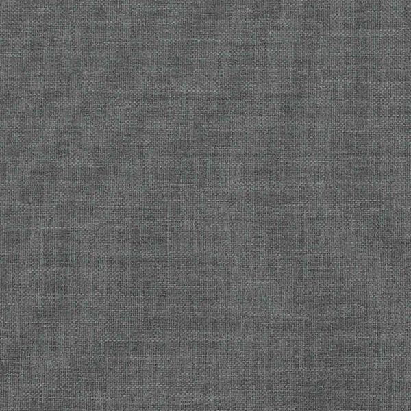 Sovesofa med kopholdere stof mørkegrå